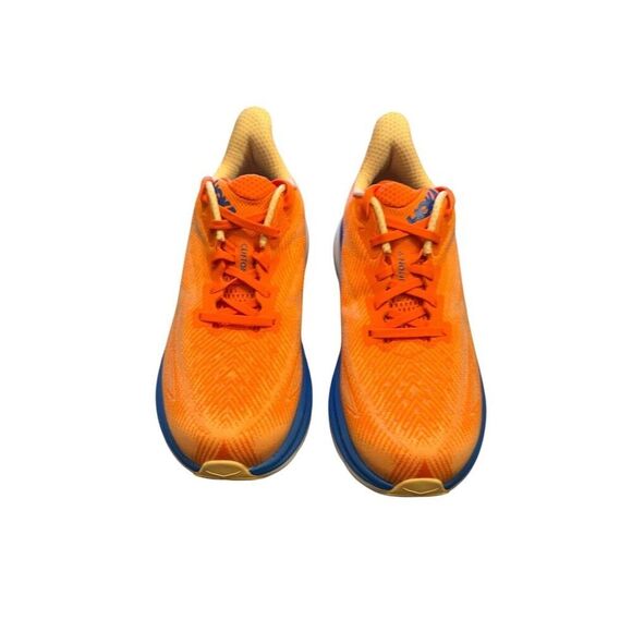 Hoka One One Clifton 9 Men's Wide Running Shoes Orange Size 8.5 Wide - Picture 4 of 13